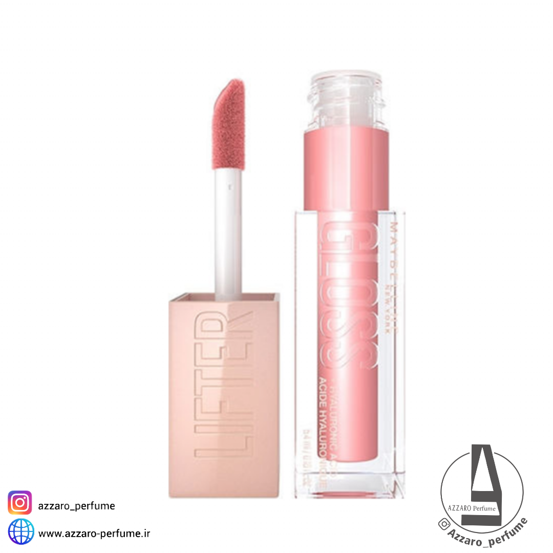 لیپ گلاس میبلین Maybelline مدل Lifter Gloss رنگ REEF شماره 006 حجم 5.4 میل-فروشگاه اینترنتی آرایشی و بهداشتی آزارو در شیراز‌