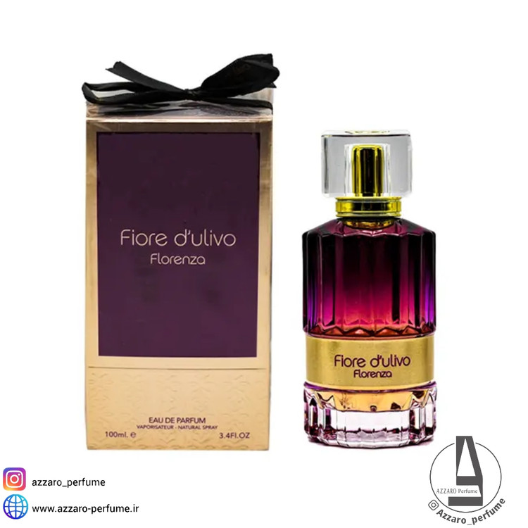 ادکلن زنانه فراگرنس فیوره د الیوو حجم ۱۰۰ میل-فروشگاه اینترنتی آرایشی و بهداشتی آزارو در شیراز