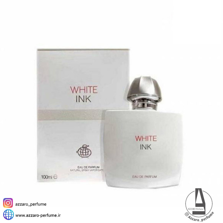ادکلن مردانه فراگرنس ورد مدل وایت اینک حجم 100 میل-فروشگاه اینترنتی آرایشی و بهداشتی آزارو در شیراز