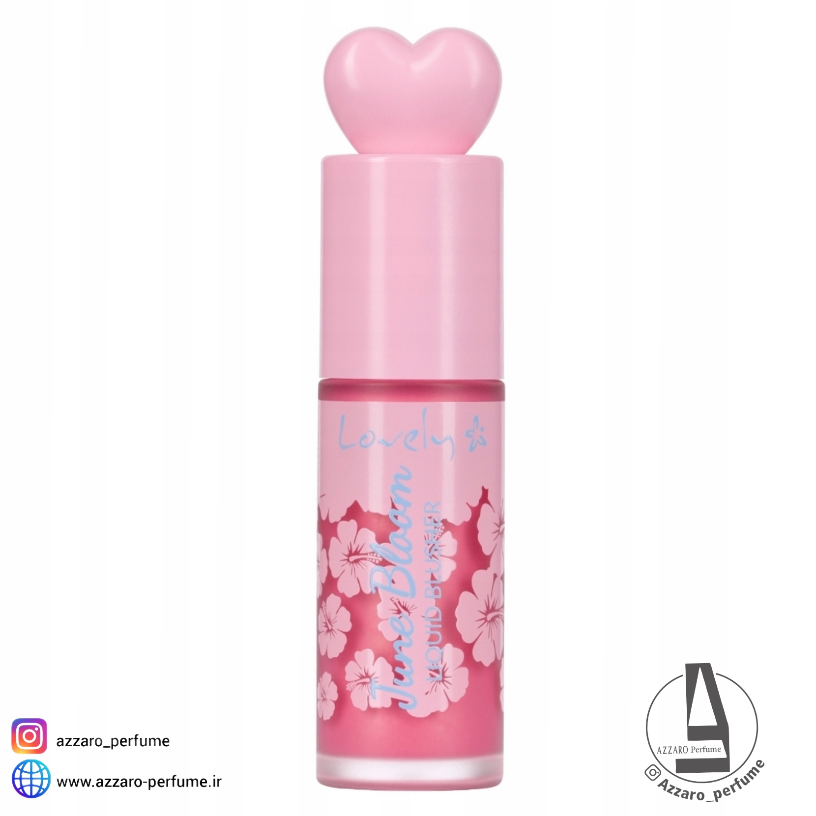 رژگونه مایع لاولی مدل June Bloom شماره 2 حجم 7 میل-فروشگاه اینترنتی آرایشی و بهداشتی آزارو در شیراز‌