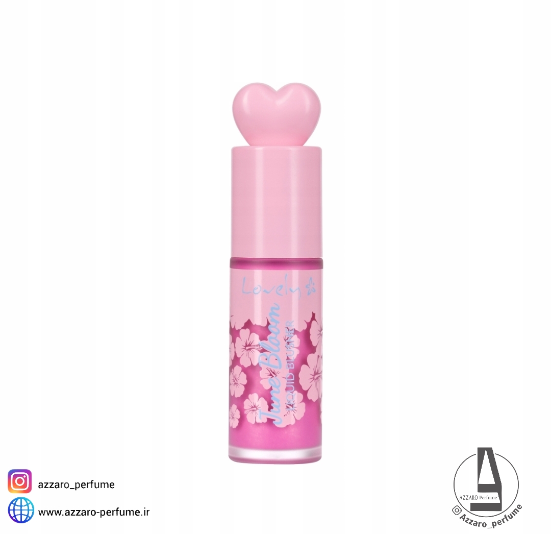 رژگونه مایع لاولی مدل june blossom شماره 1 حجم 7 میل-فروشگاه اینترنتی آرایشی و بهداشتی آزارو در شیراز‌