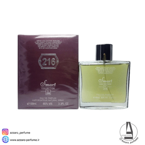 ادکلن مردانه اسمارت کالکشن 216 کلوین کلین ایفوریا مردانه حجم 100 میل-فروشگاه اینترنتی آرایشی و بهداشتی آزارو در شیراز