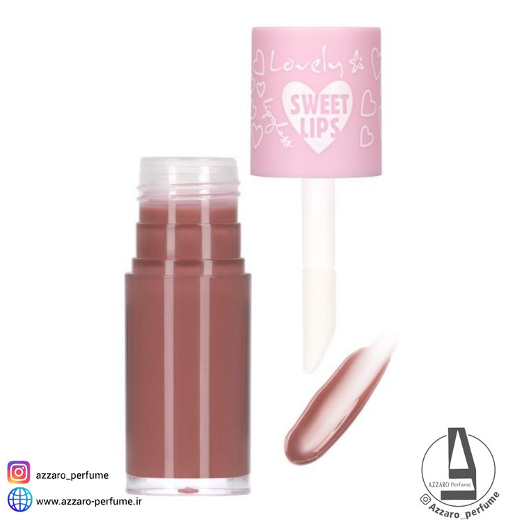لیپ گلاس لاولی مدل sweet شماره 5-فروشگاه اینترنتی آرایشی و بهداشتی آزارو در شیراز