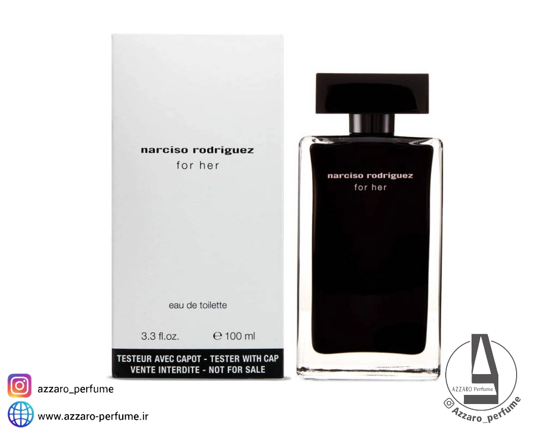 تستر ادکلن زنانه نارسیسو رودریگز فور هر ادوتویلت زنانه حجم 100 میل-فروشگاه اینترنتی آرایشی و بهداشتی آزارو در شیراز