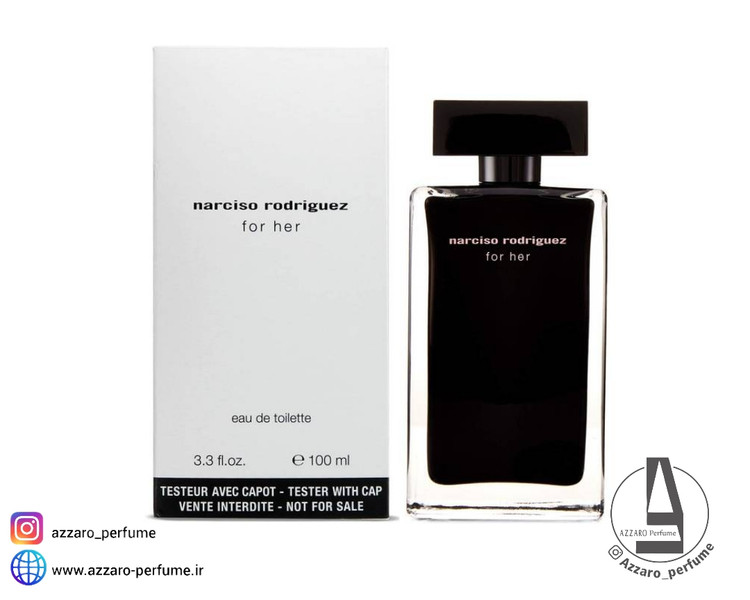 تستر ادکلن زنانه نارسیسو رودریگز فور هر ادوتویلت زنانه حجم 100 میل-فروشگاه اینترنتی آرایشی و بهداشتی آزارو در شیراز