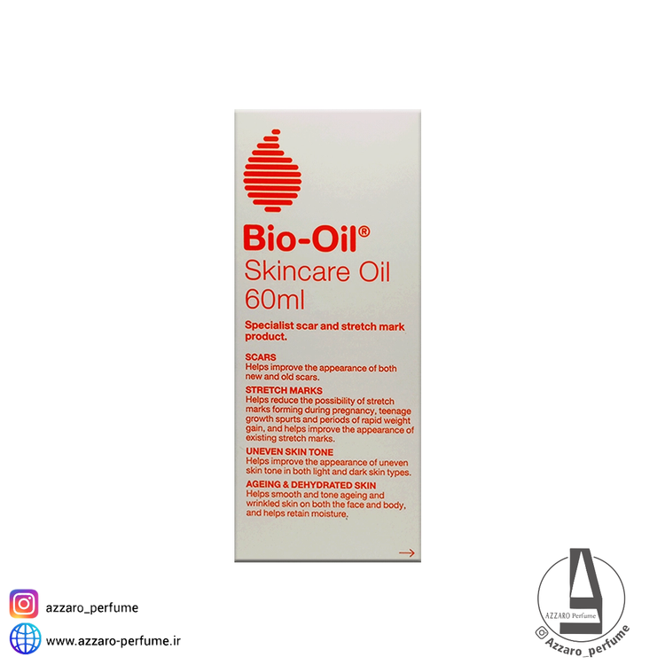 روغن ترمیم کننده بایو اویل Bio Oil حجم 60 میل-فروشگاه اینترنتی آرایشی و بهداشتی آزارو در شیراز