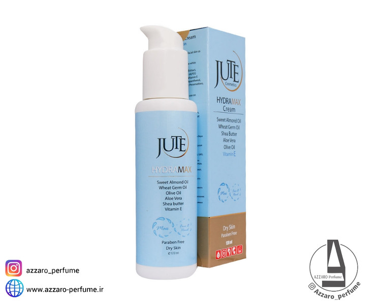 کرم آبرسان پمپی هیدرا مکس ژوت مناسب پوست خشک ۱۲۰ میل-فروشگاه اینترنتی آرایشی و بهداشتی آزارو در شیراز