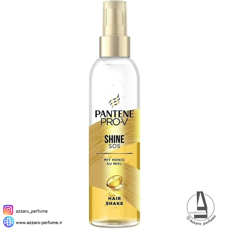 اسپری دوفاز درخشان کننده موی پنتن Pantene Shine Sos حجم 150 میل-فروشگاه اینترنتی آرایشی و بهداشتی آزارو در شیراز