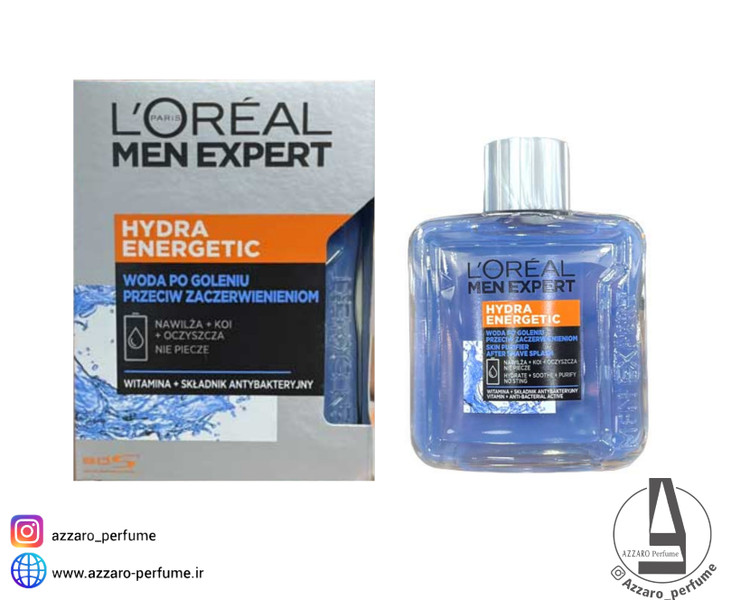افترشیو هیدرا انرژتیک لورآل فرانسه حجم 100میل-فروشگاه اینترنتی آرایشی و بهداشتی آزارو در شیراز
