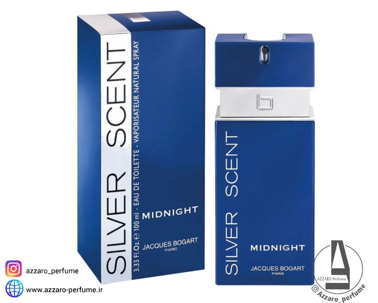 ادکلن جکس بوگارت سیلور سنت میدنایت حجم 100 میل-فروشگاه اینترنتی آرایشی و بهداشتی آزارو در شیراز