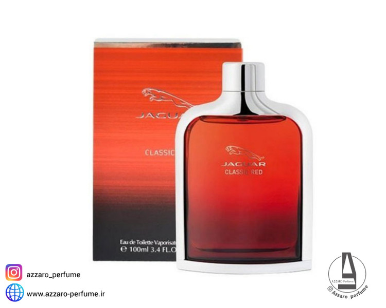 ادکلن مردانه جگوار کلاسیک رد-قرمز حجم 100میل-فروشگاه اینترنتی آرایشی و بهداشتی آزارو در شیراز