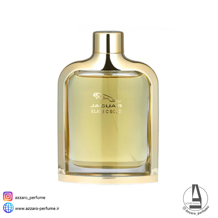 ادکلن مردانه جگوار مدل کلاسیک گلد Classic Gold حجم ۱۰۰ میل-فروشگاه اینترنتی آرایشی و بهداشتی آزارو در شیراز
