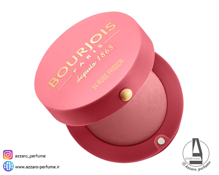 رژگونه بورژوا BOURJOIS رنگ Rose Frisson شماره 54 حجم 2.5 گرم-فروشگاه اینترنتی آرایشی و بهداشتی آزارو در شیراز