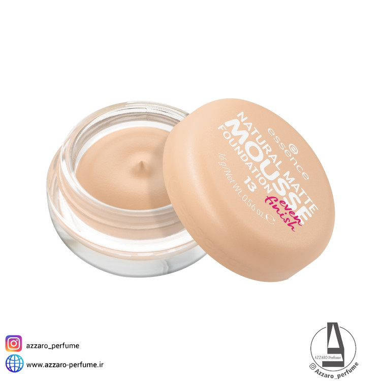 موس مات کننده طبیعی اسنس Essence شماره 13 حجم 16 گرم-فروشگاه اینترنتی آرایشی و بهداشتی آزارو در شیراز