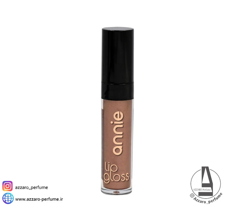 لیپ گلاس آنی Annie رنگ قهوه ای حجم ۶ میل-فروشگاه اینترنتی آرایشی و بهداشتی آزارو در شیراز
