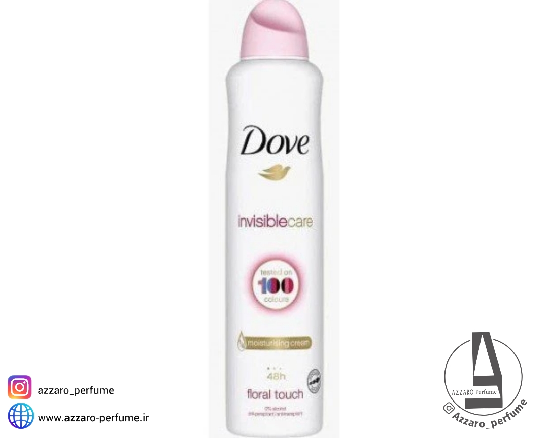 اسپری ضد تعریق داو اینویزیبل زنانه با رایحه گل 48 ساعته حجم 250 میل -فروشگاه اینترنتی آرایشی و بهداشتی آزارو در شیراز