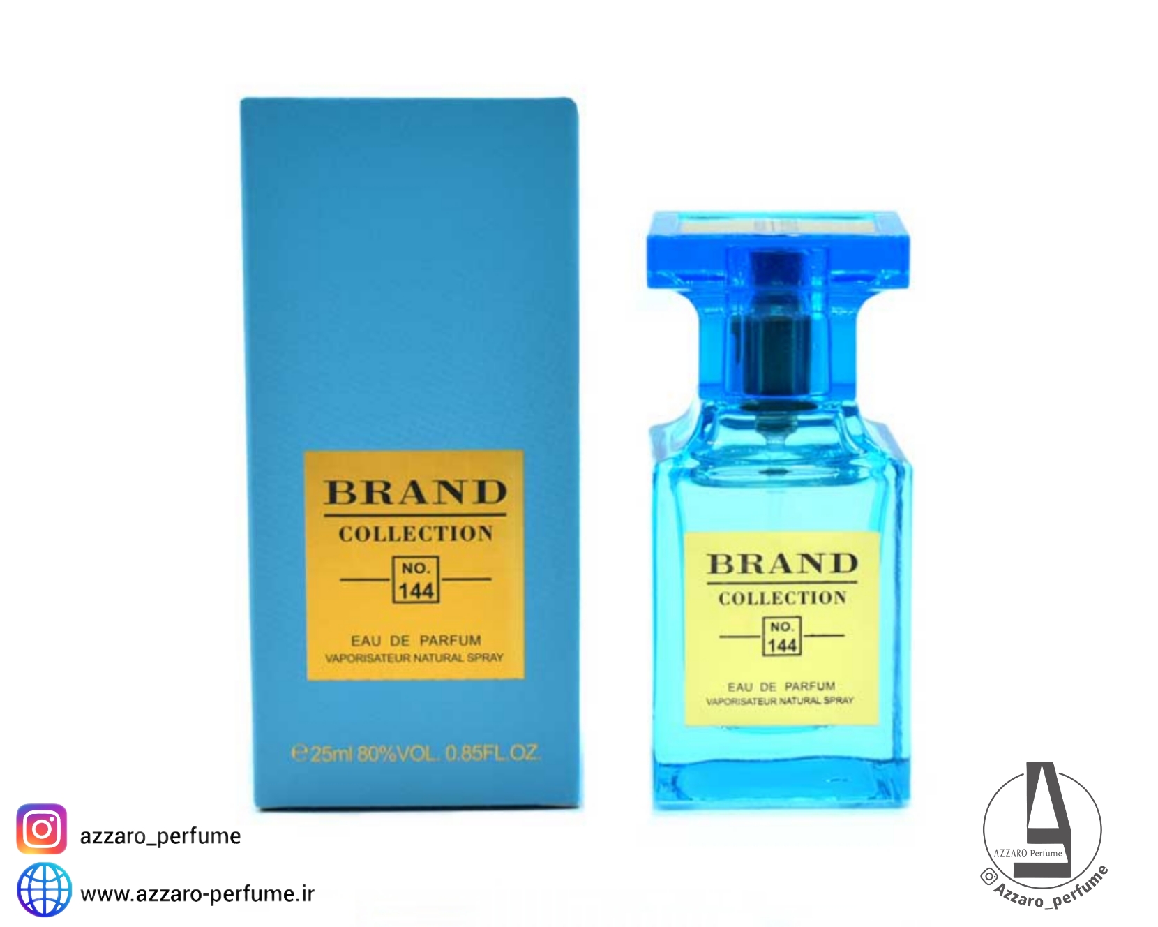 ادکلن تام فورد ماندارینو دی آمالفی برند کالکشن کد 144 حجم 25 میل-فروشگاه اینترنتی آرایشی و بهداشتی آزارو در شیراز