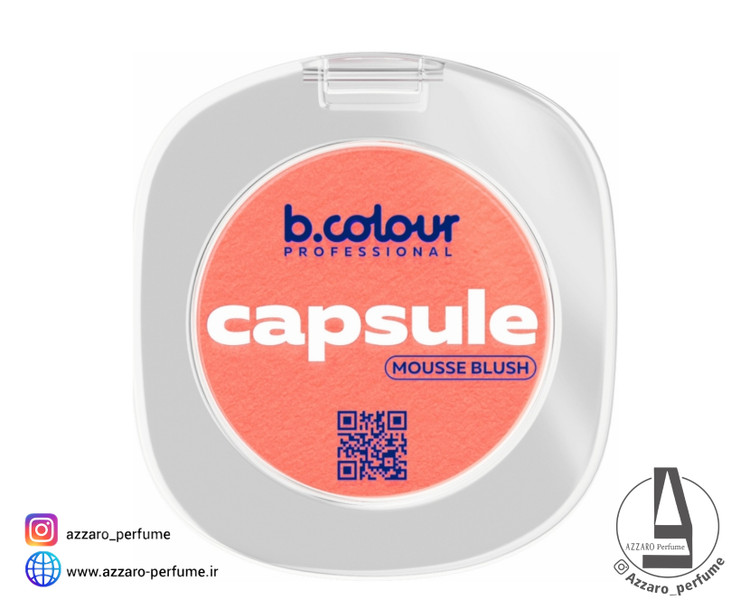 موس رژ گونه مخملی 7days B.colour Just Peachy شماره 02-فروشگاه اینترنتی آرایشی و بهداشتی آزارو در شیراز
