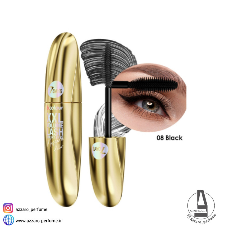 ریمل اسموکی حجم دهنده،فرکننده 7Days کد 08-فروشگاه اینترنتی آرایشی و بهداشتی آزارو در شیراز