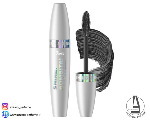 ریمل حجم دهنده 7Days شاین مشکی black 01-فروشگاه اینترنتی آرایشی و بهداشتی آزارو در شیراز