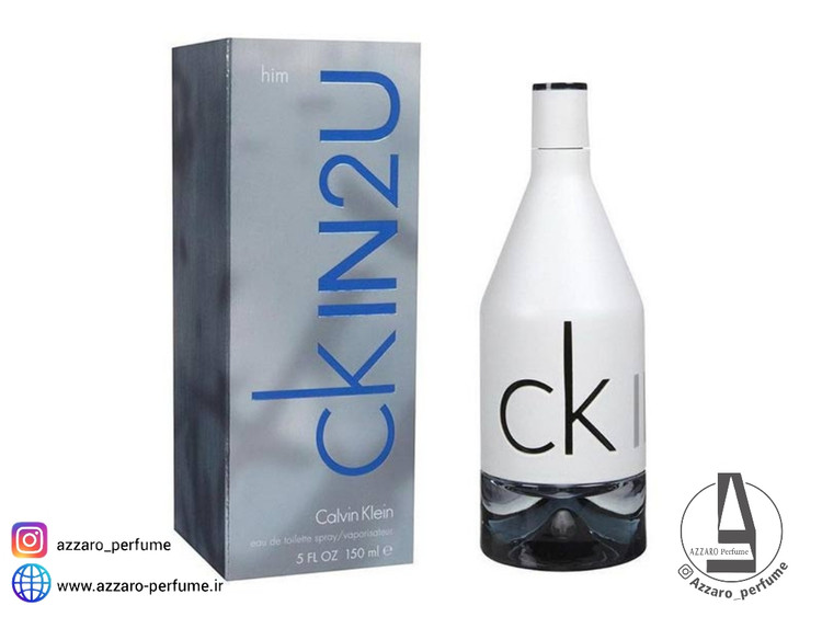ادکلن مردانه کلوین کلین سی کی این تو یو حجم 100 میل-فروشگاه اینترنتی آرایشی و بهداشتی آزارو در شیراز