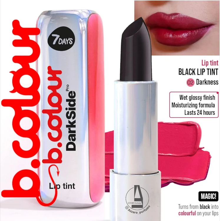 تینت لب استیکی 7Days رنگ DARKNESS حجم 3.5 گرم-فروشگاه اینترنتی آرایشی و بهداشتی آزارو در شیراز