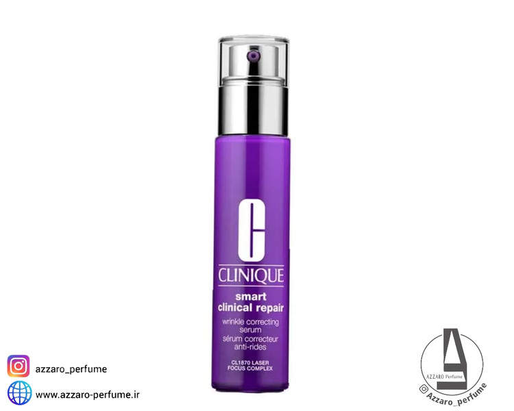 سرم ضد چروک کلینیک مدل اسمارت کلینیکال ریپیر حجم 30 میل-فروشگاه اینترنتی آرایشی و بهداشتی آزارو در شیراز
