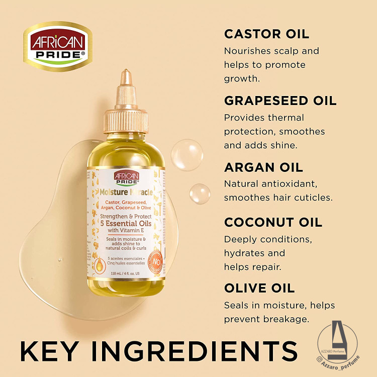 روغن محافظ و مراقبتی آفریکن پراید حجم 118 میل-فروشگاه اینترنتی آرایشی و بهداشتی آزارو در شیراز