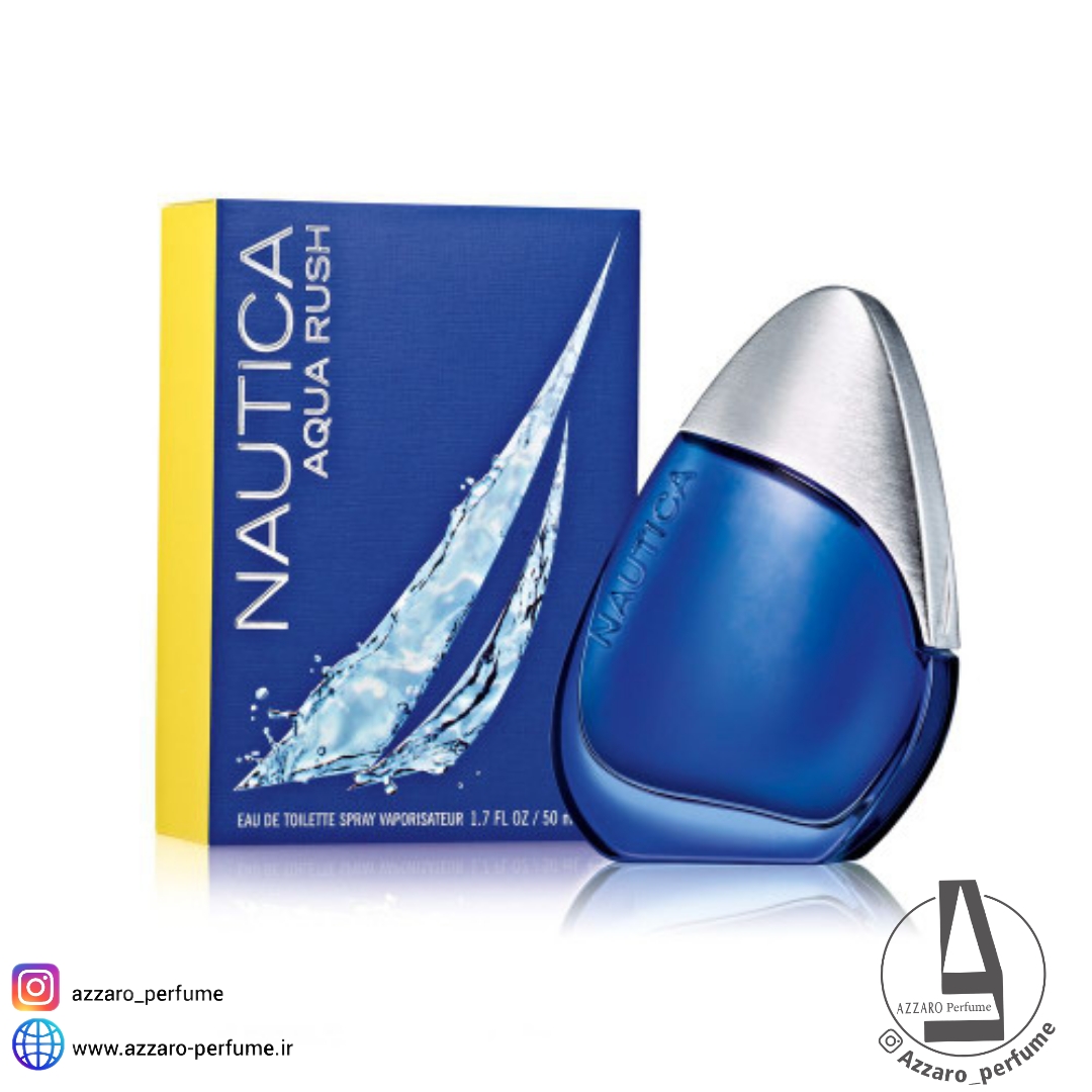 ادکلن مردانه ناتیکا آکوا راش Nautica Acqua Rush حجم 100 میل-فروشگاه اینترنتی آرایشی و بهداشتی آزارو در شیراز