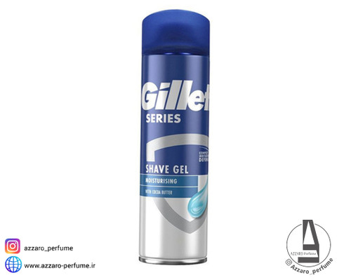 ژل اصلاح مرطوب کننده ژیلت سریس 200 میل-فروشگاه اینترنتی آرایشی و بهداشتی آزارو در شیراز