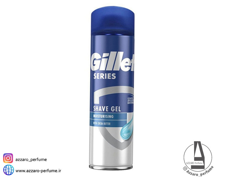 ژل اصلاح مرطوب کننده ژیلت سریس 200 میل-فروشگاه اینترنتی آرایشی و بهداشتی آزارو در شیراز