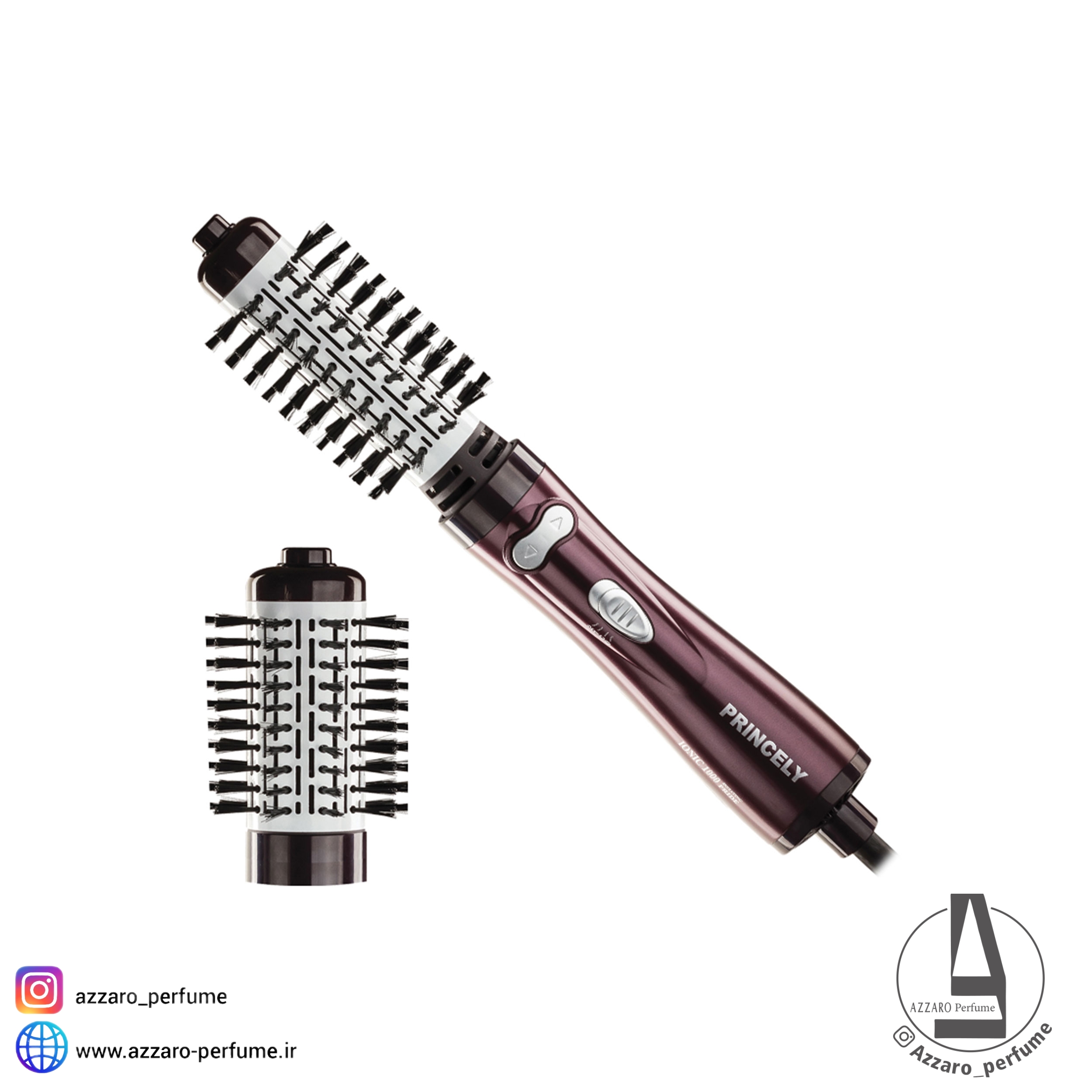 سشوار چرخشی پرنسلی مدل PR306AT-فروشگاه اینترنتی آرایشی و بهداشتی آزارو در شیراز