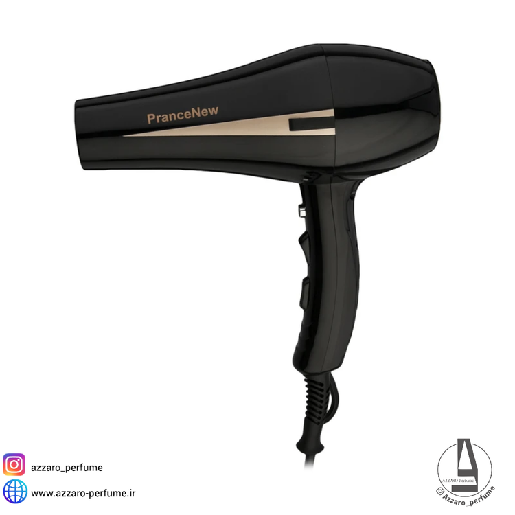 سشوار موتور سنگین پرنسلی 2500 prince new مدل PR2002 آیونیک-فروشگاه اینترنتی آرایشی و بهداشتی آزارو در شیراز