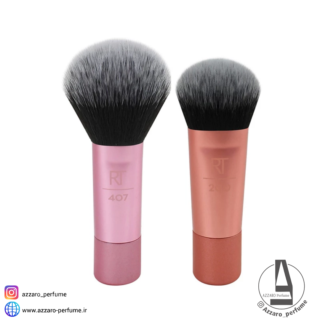 ست مینی براش آرایشی 2 عددی ریل تکنیک-فروشگاه اینترنتی آرایشی و بهداشتی آزارو در شیراز