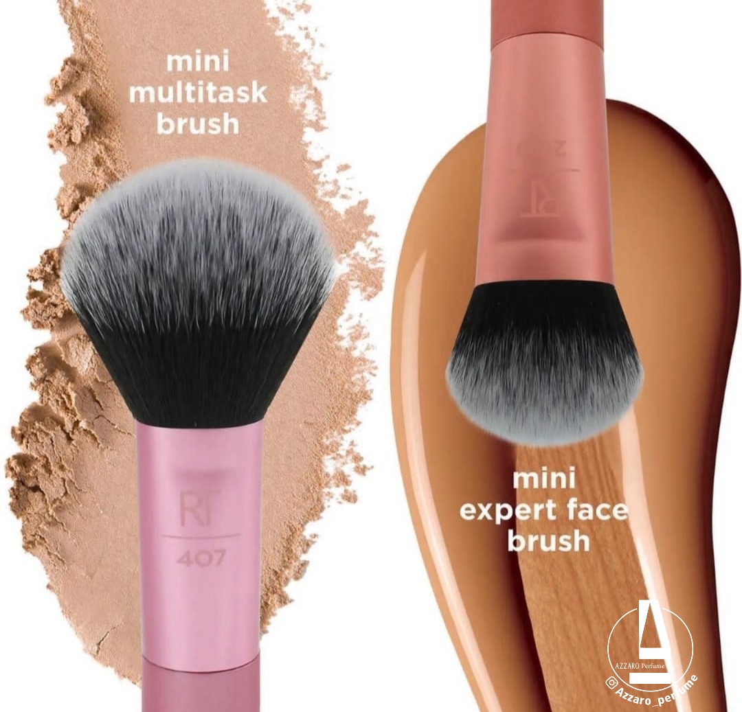 ست مینی براش آرایشی 2 عددی ریل تکنیک-فروشگاه اینترنتی آرایشی و بهداشتی آزارو در شیراز