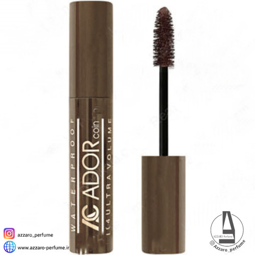 ریمل حجم دهنده X4 قهوه ای آدور کوین Ador Coin حجم 10گرم-فروشگاه اینترنتی آرایشی و بهداشتی آزارو در شیراز