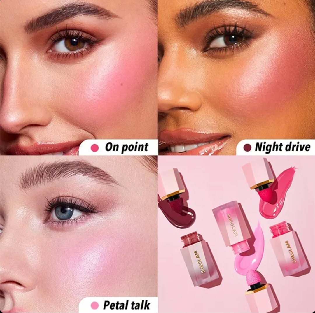 رژگونه مایع شیگلم رنگ ان پوینت On Point-فروشگاه اینترنتی آرایشی و بهداشتی آزارو در شیراز