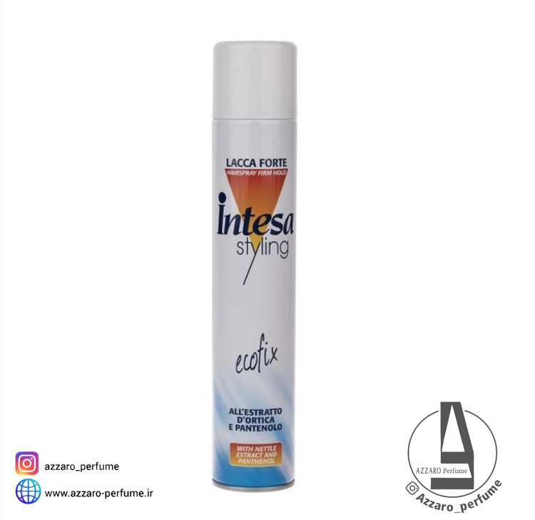 اسپری موی حالت دهنده قوی اینتسا سری Styling مدل Ecofix حجم 500 میل-فروشگاه اینترنتی آرایشی و بهداشتی آزارو در شیراز