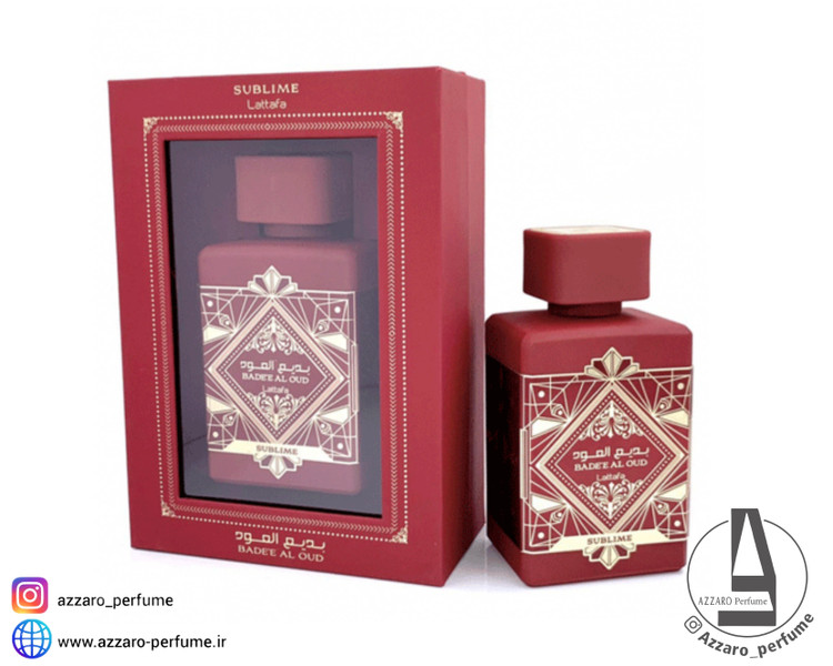 ادکلن لطافه مدل بدیع العود سابلیم حجم 100 میل-فروشگاه اینترنتی آرایشی و بهداشتی آزارو در شیراز