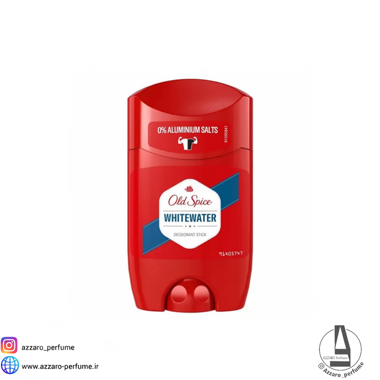 استیک دئودورانت اولد اسپایس مردانه 48 ساعته مدل White Water اورجینال حجم 50 میل-فروشگاه اینترنتی آرایشی و بهداشتی آزارو در شیراز