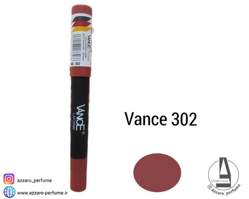 رژ لب مدادی بادوام ونسی Vance شماره 302-فروشگاه اینترنتی آرایشی و بهداشتی آزارو در شیراز