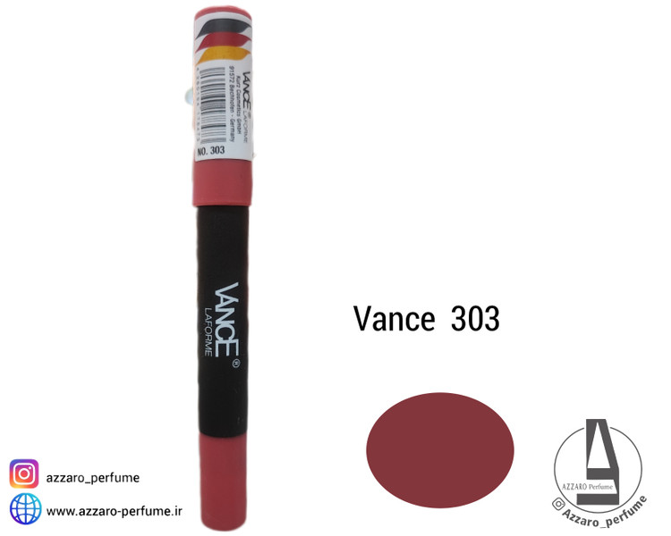رژ لب مدادی بادوام ونسی Vance شماره 302-فروشگاه اینترنتی آرایشی و بهداشتی آزارو در شیراز