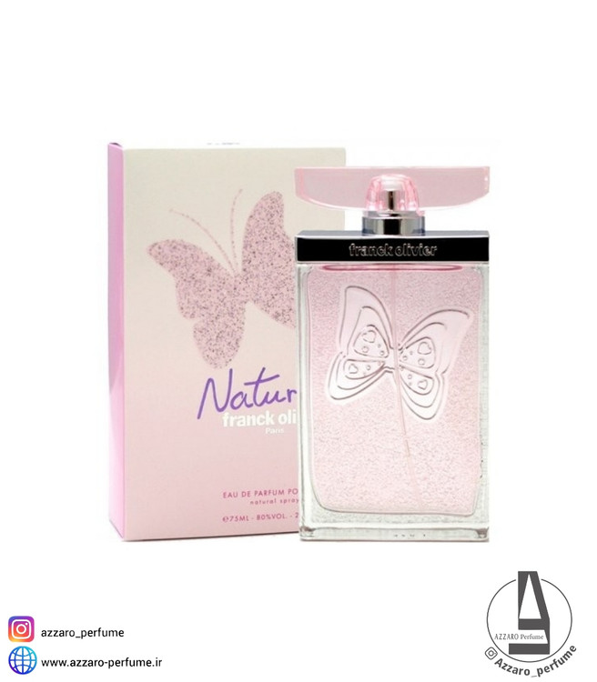 ادکلن زنانه فرانک اولیور نیچر ادو پرفیوم حجم 75 میل-فروشگاه اینترنتی آرایشی و بهداشتی آزارو در شیراز
