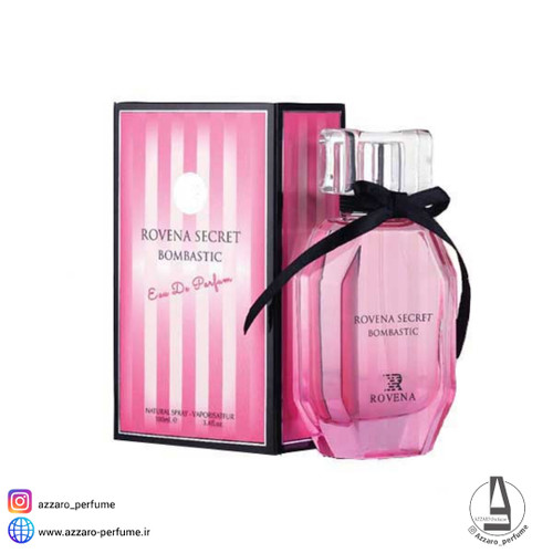 ادکلن زنانه روونا مدل سکرت بمباستیک رایحه ویکتوریا سکرت بمب شل حجم 100 میل-فروشگاه اینترنتی آرایشی و بهداشتی آزارو در شیراز