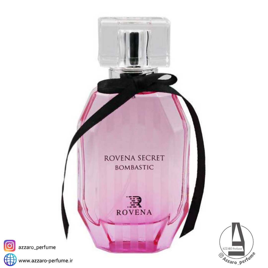 ادکلن زنانه روونا مدل سکرت بمباستیک رایحه ویکتوریا سکرت بمب شل حجم 100 میل-فروشگاه اینترنتی آرایشی و بهداشتی آزارو در شیراز