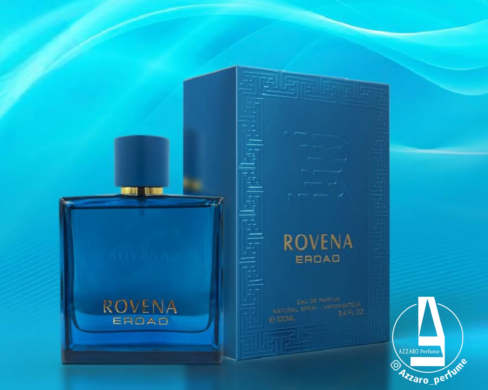 ادکلن مردانه روونا مدل EROAD رایحه ورساچه اروس حجم 100 میل-فروشگاه اینترنتی آرایشی و بهداشتی آزارو در شیراز