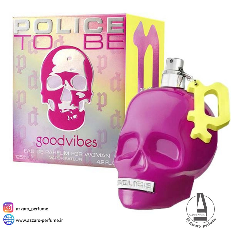 ادکلن زنانه پلیس تو بی گود وایبز حجم 125 میل-فروشگاه اینترنتی آرایشی و بهداشتی آزارو در شیراز