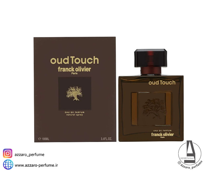 ادکلن مردانه فرانک الیور عود تاچ حجم 100 میل-فروشگاه اینترنتی آرایشی و بهداشتی آزارو در شیراز