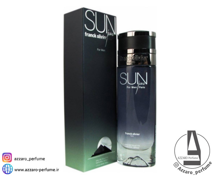 ادکلن مردانه سان جاوا فرانک الیور حجم 75 میل-فروشگاه اینترنتی آرایشی و بهداشتی آزارو در شیراز