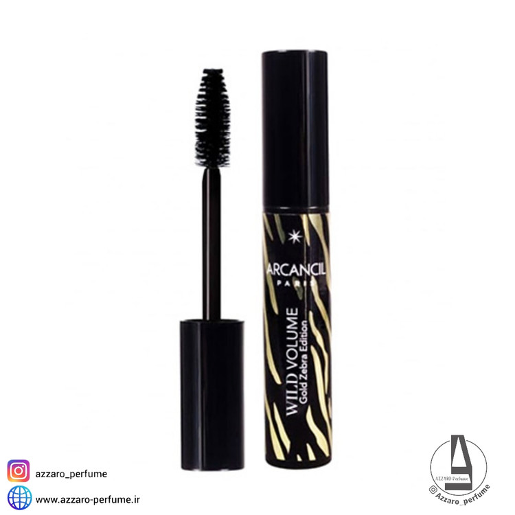 ریمل حجم دهنده آرکانسیل Arcancil مدل زبرا گلد-فروشگاه اینترنتی آرایشی و بهداشتی آزارو در شیراز